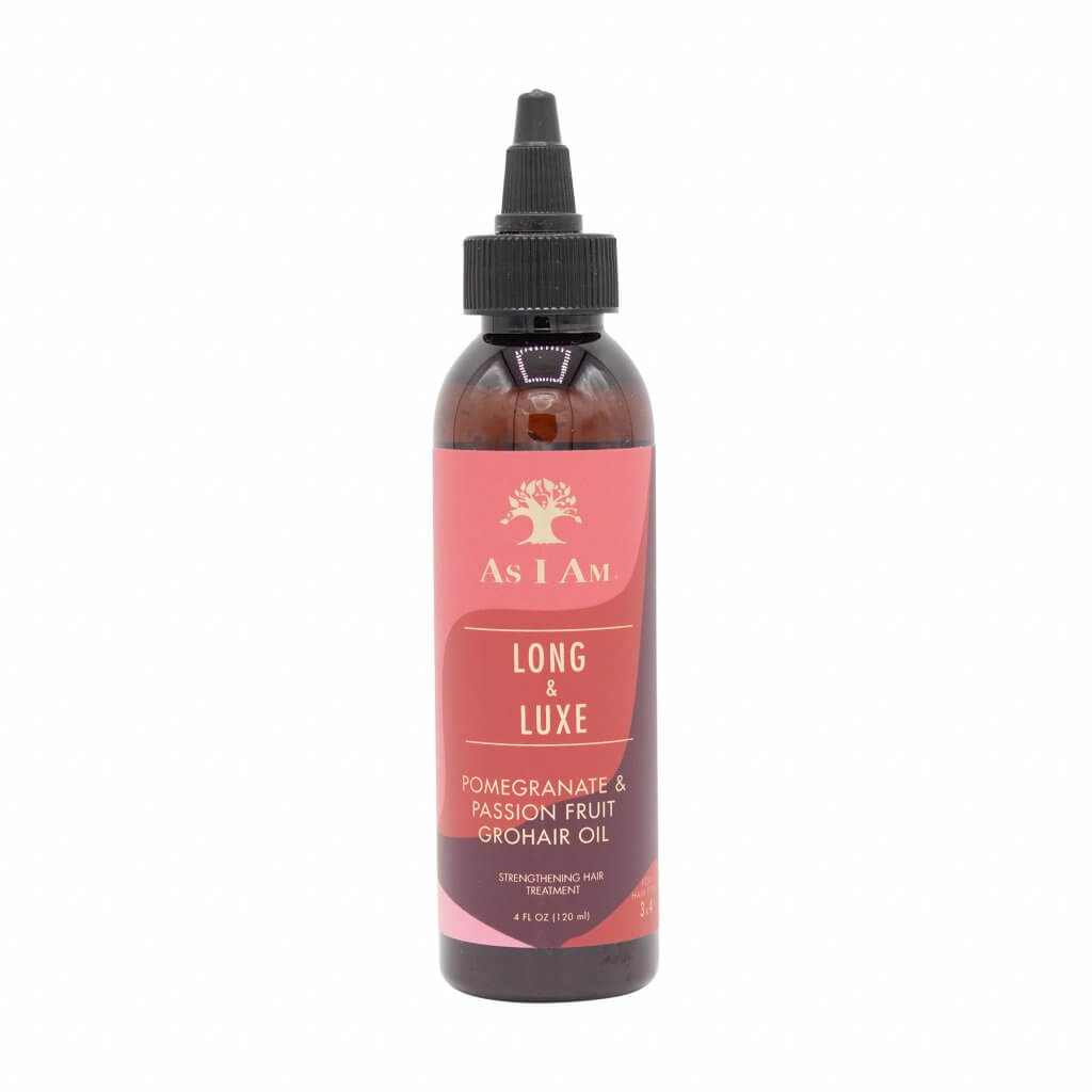 As I Am Long & Luxe Pomegranate Grohair Oil