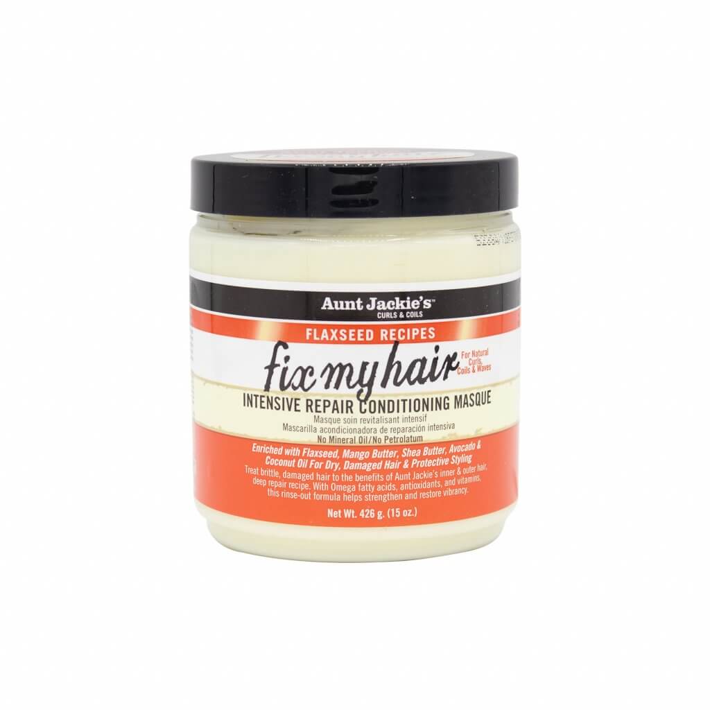 Aunt Jackie’s Fix My Hair Flaxseed Intensive Repair Masque