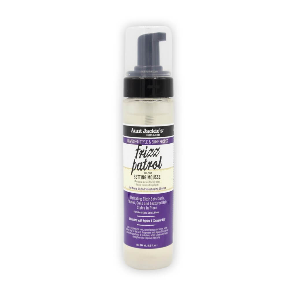 Aunt Jackie's Frizz Patrol Grapseed Setting Mousse