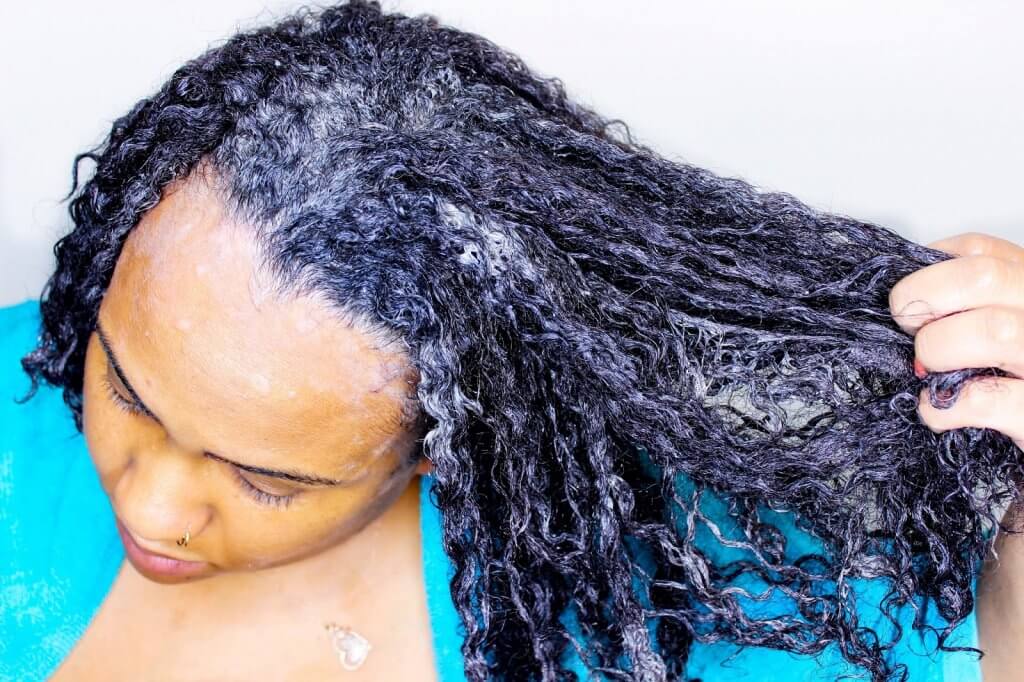 Low porosity hair with deep conditioner