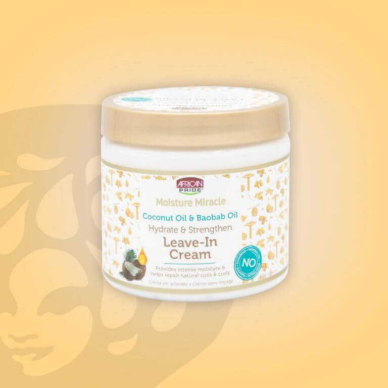 African Pride Moisture Miracle Coconut Oil Leave-In Cream