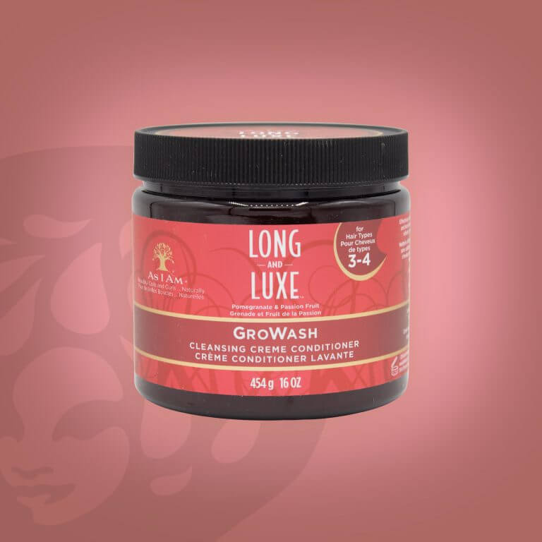 As I Am Long & Luxe Pomegranate GroWash Conditioner