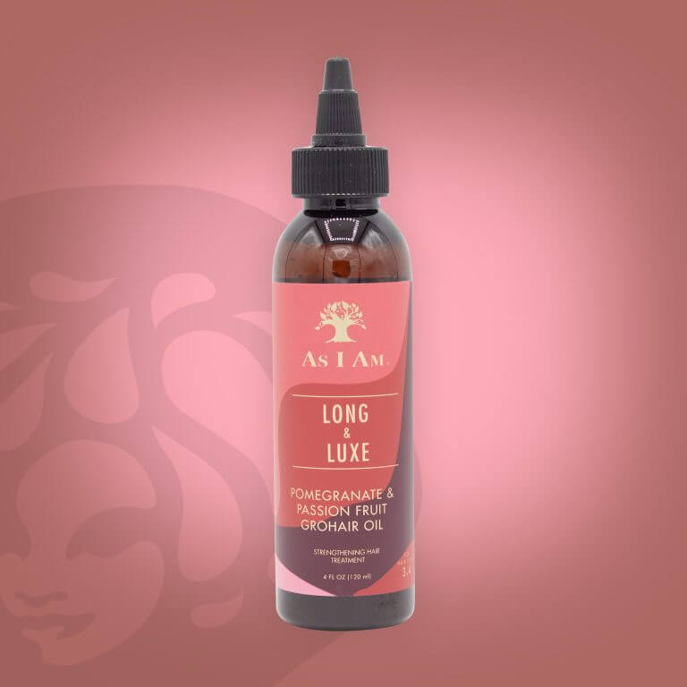 As I Am Long & Luxe Pomegranate Grohair Oil
