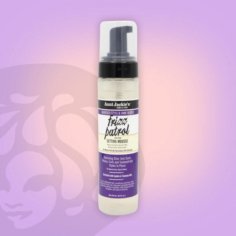 Aunt Jackie’s Frizz Patrol Grapseed Setting Mousse