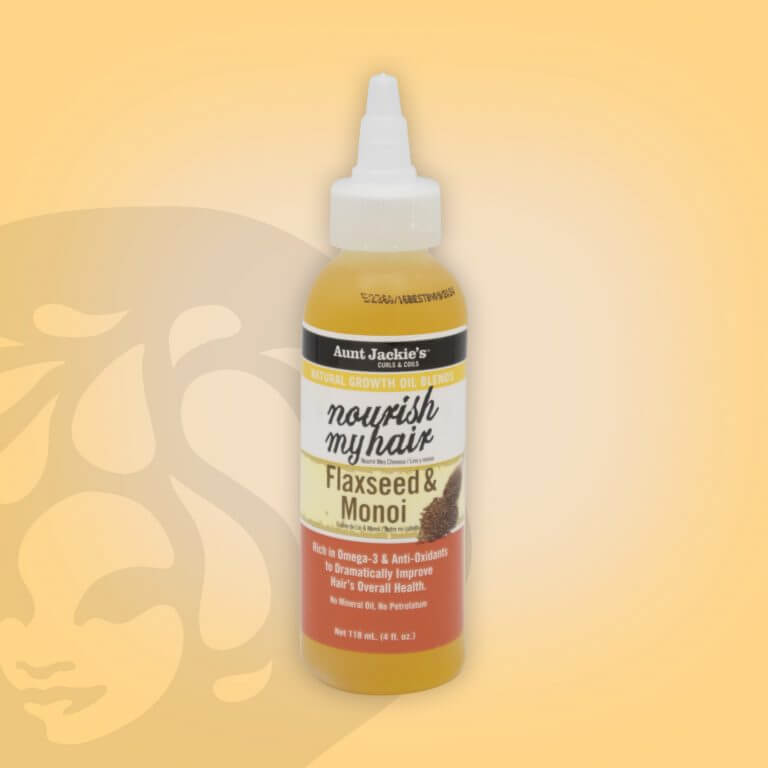 Aunt Jackie's Nourish My Hair Flaxseed & Monoi Natural Growth Oil