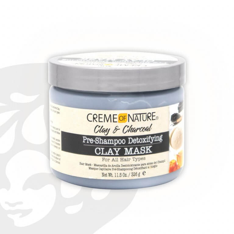 Creme of Nature Clay & Charcoal Pre-Shampoo Detoxifying Clay Mask