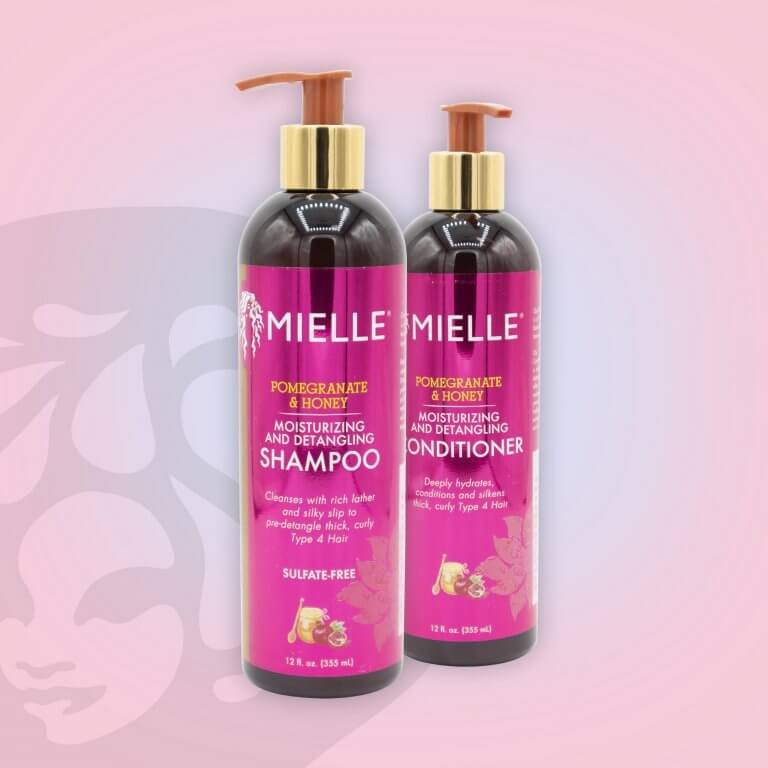 Mielle Pomegranate & Honey Shampoo & Conditioner Bundle