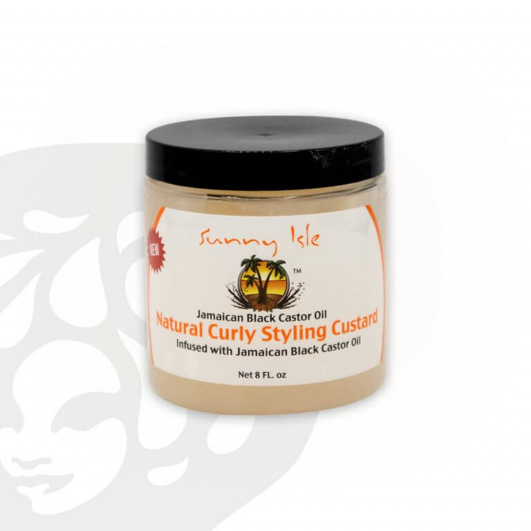 Sunny Isle Natural Curly Styling Custard with Jamaican Black Castor Oil