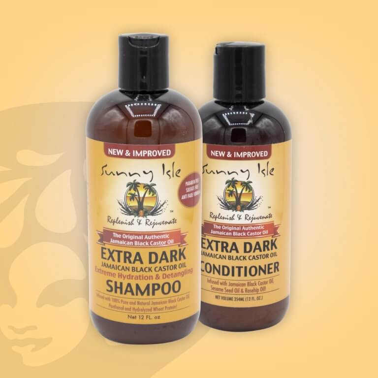 Sunny Isle Extra Dark JBCO Shampoo & Conditioner Bundle